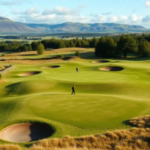 Newly opened Trump International Golf Links in Scotland