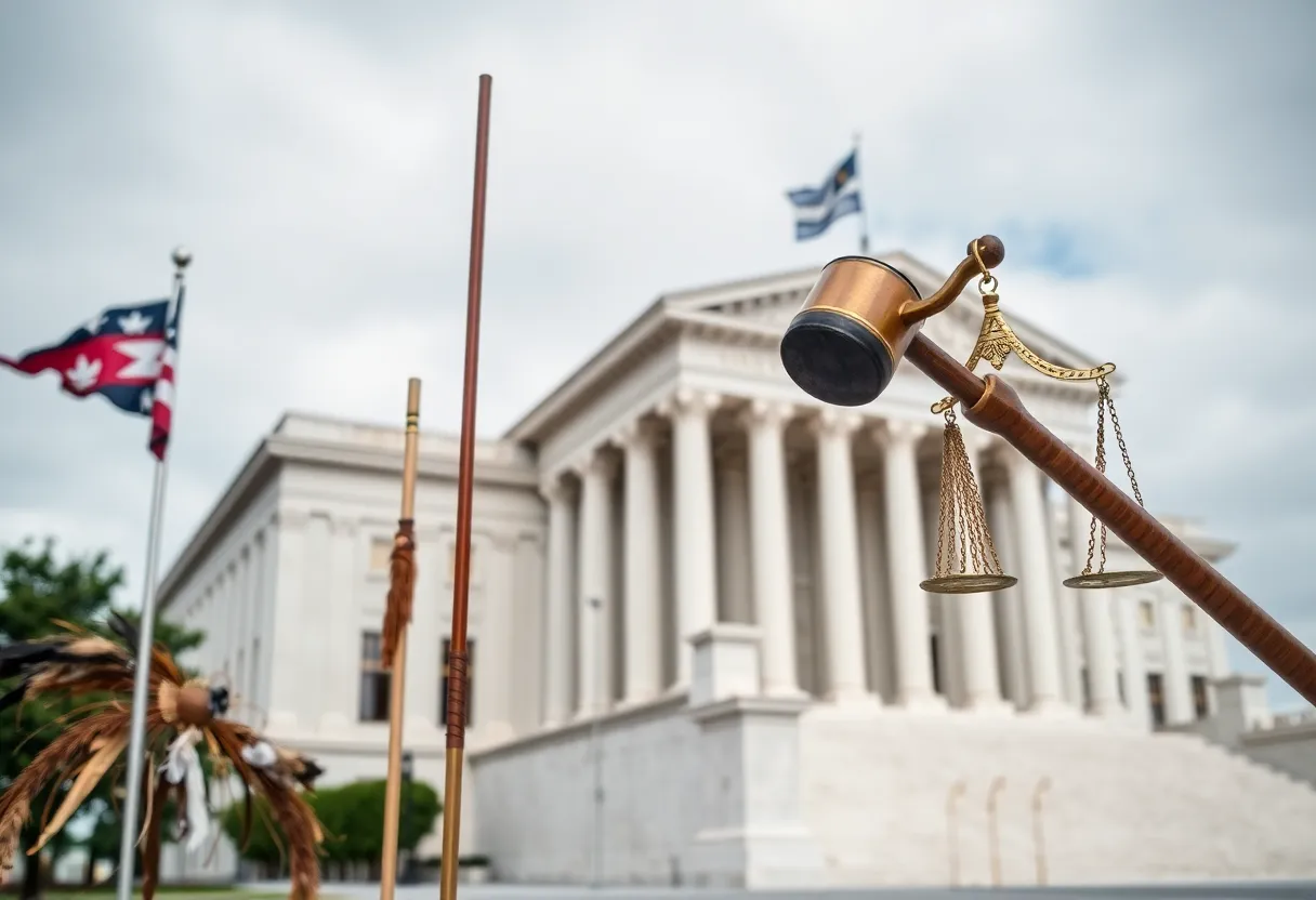 Image representing the Cayuga Nation's legal victory in federal court.
