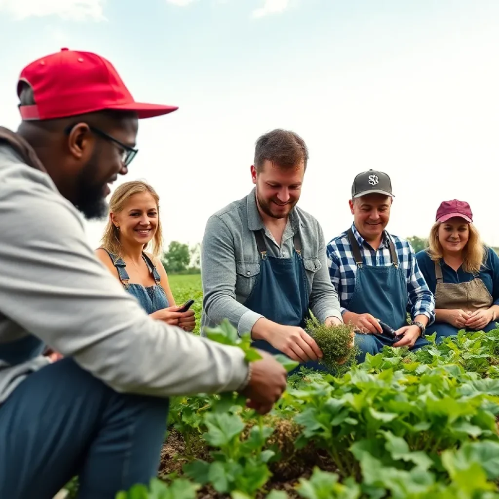 Scene depicting agriculture innovation in Upstate New York