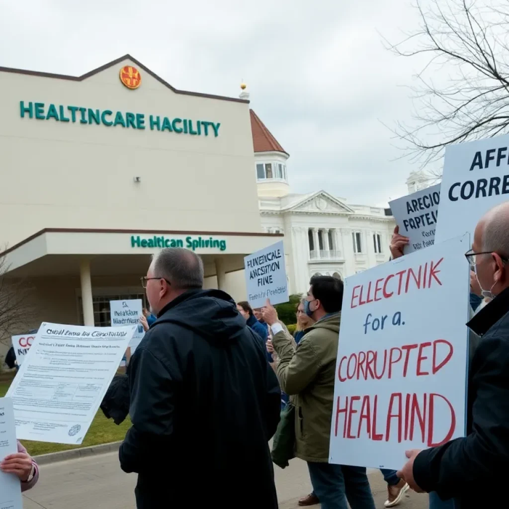 Political tensions in Nassau County regarding District Attorney race and healthcare mismanagement.