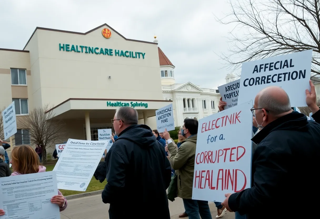 Political tensions in Nassau County regarding District Attorney race and healthcare mismanagement.