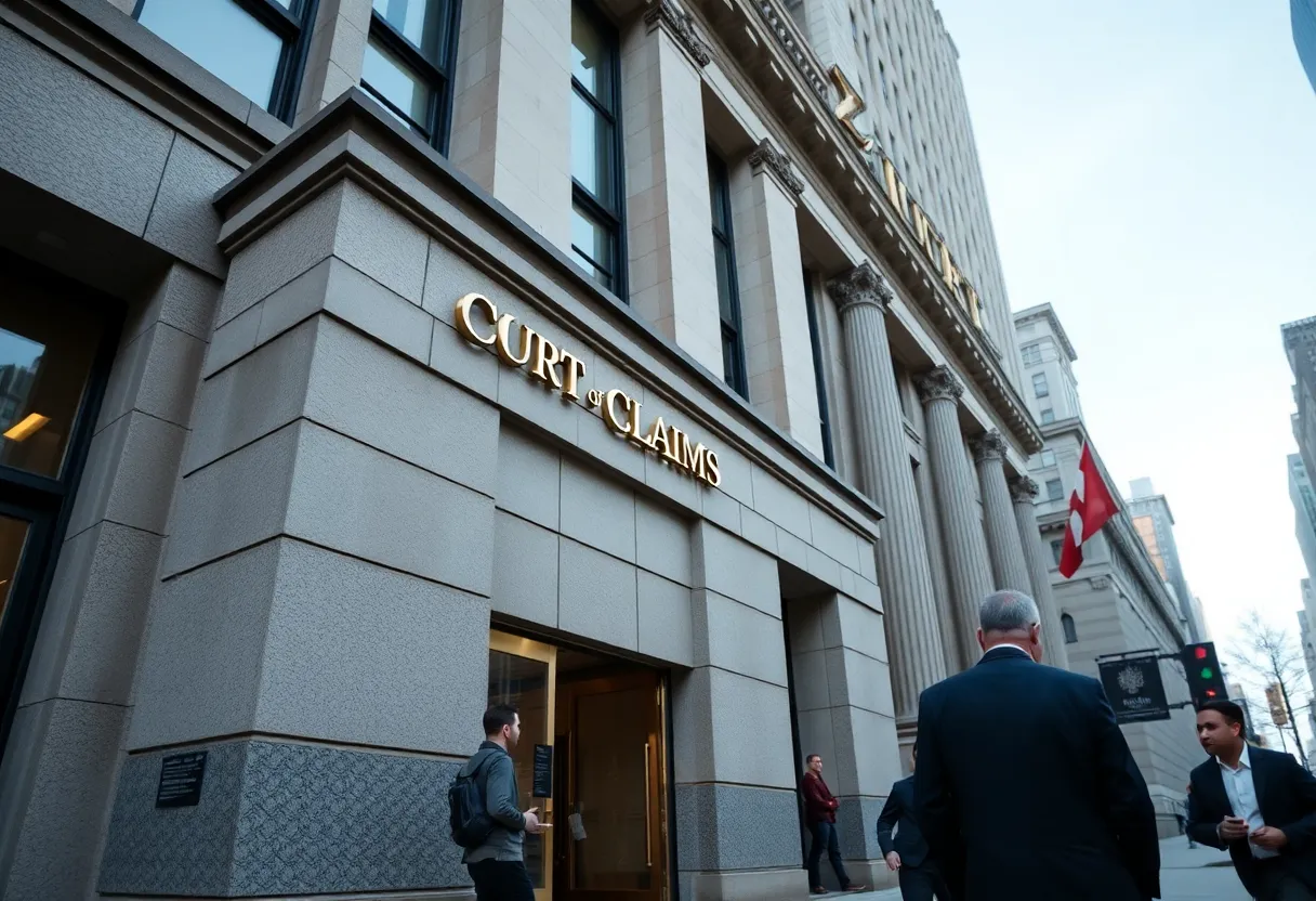 Exterior view of the New York Court of Claims building.