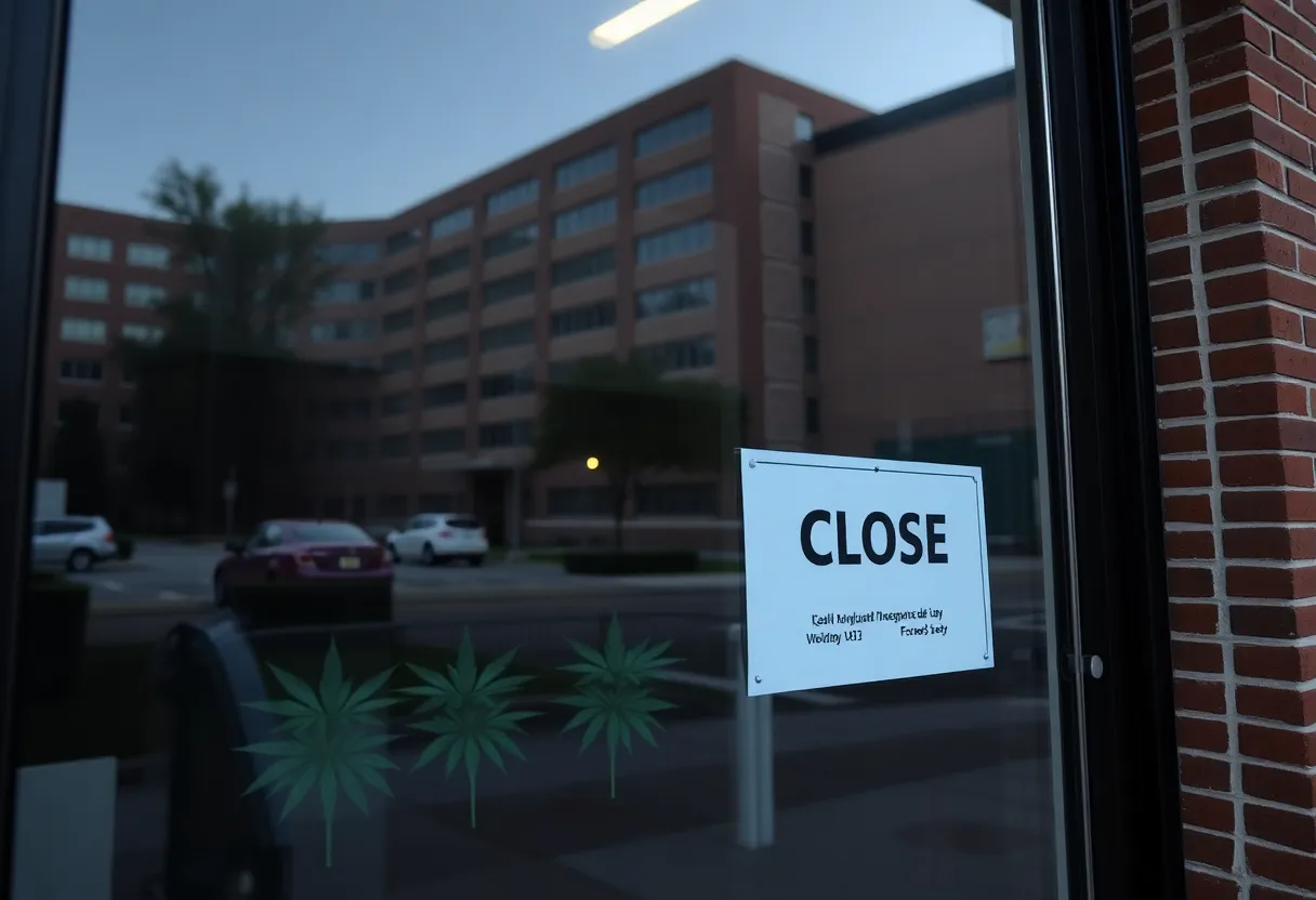 Closed New York marijuana dispensary due to distance law