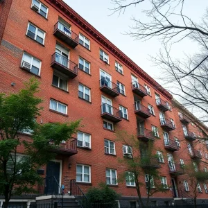 Apartment building in Queens related to rent stabilization issues