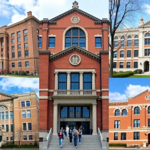 Image showcasing top public high schools in New York City