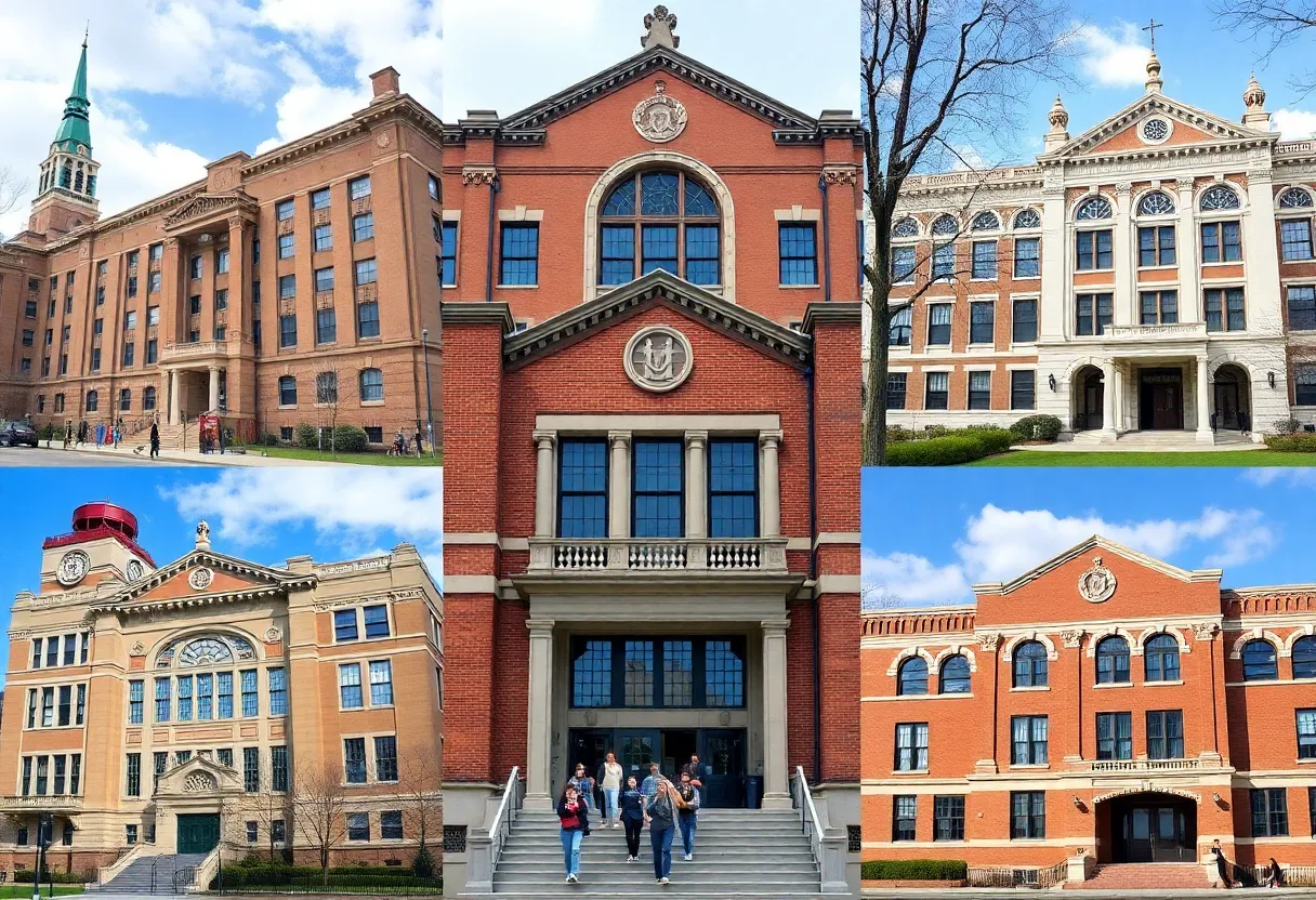Image showcasing top public high schools in New York City