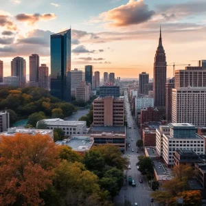 Contrast between Austin's nature and New York's urban environment.