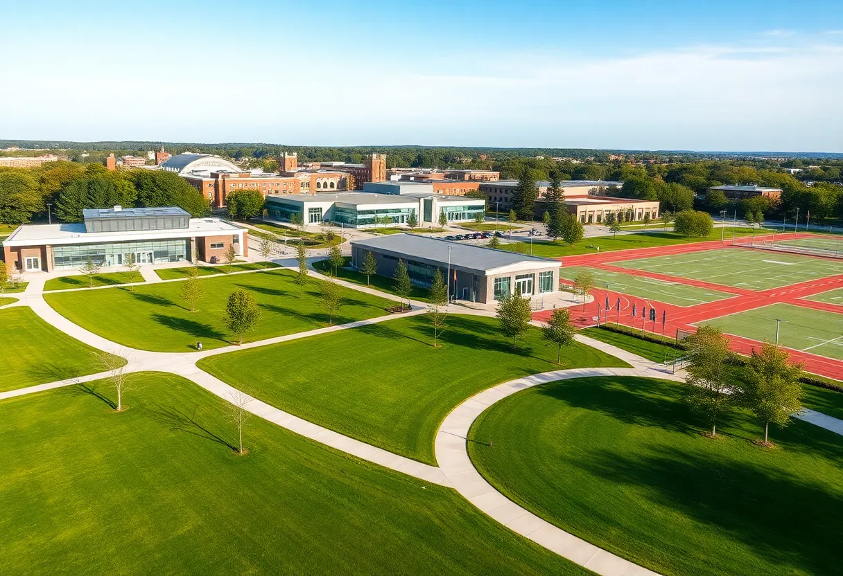 Spacious campus of Harrow International School New York