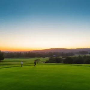 Scenic shot of Napa golf course during the Procore Championship