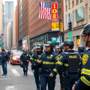 Security measures in place during Trump's visit to New York City