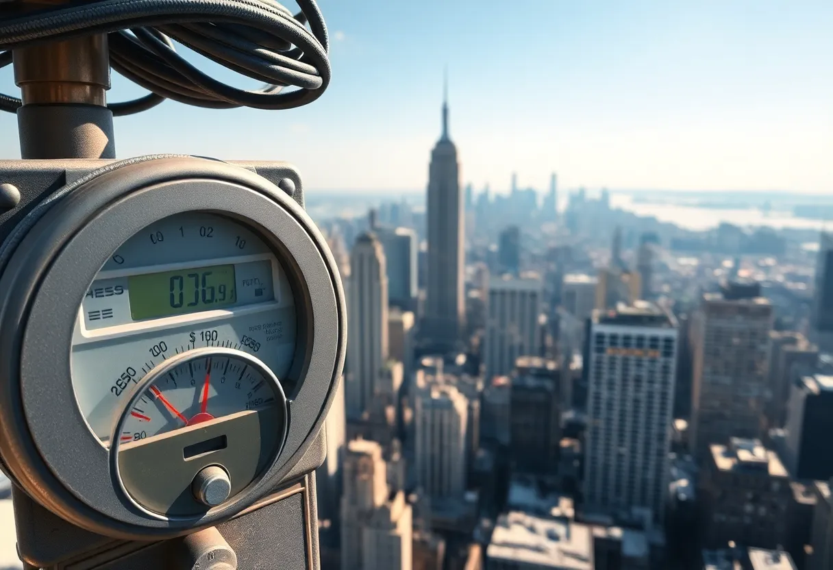Electric meters showing high readings in New York City