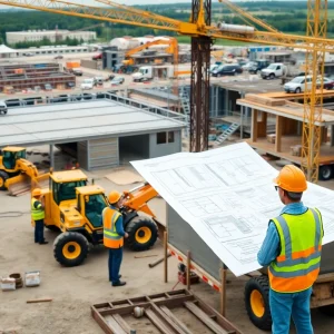 Ohio construction site illustrating new construction laws and efficiency