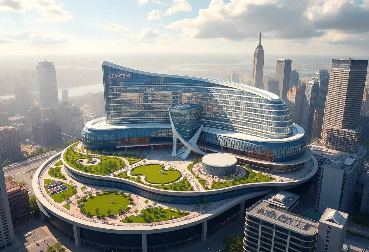 Concept design of the Resorts World New York City integrated resort