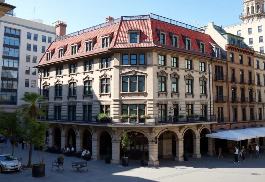 Restored Aqueduct Building in Rochester, New York
