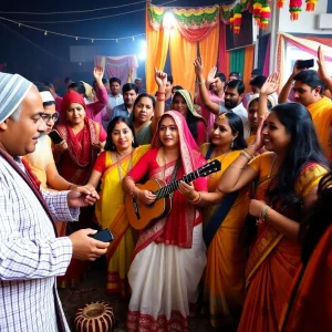Cultural showcase of Indian music, dance, and crafts