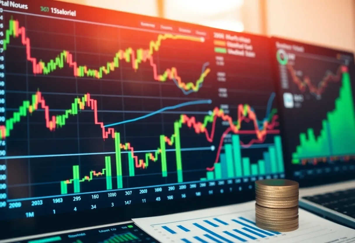 Financial growth chart representing Annaly Capital Management investments