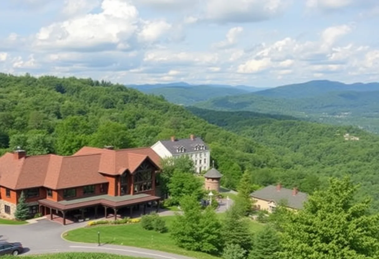 A collection of stunning hotels in the Catskills region surrounded by nature.