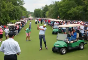 Participants at the CITC Golf Classic in the Bronx