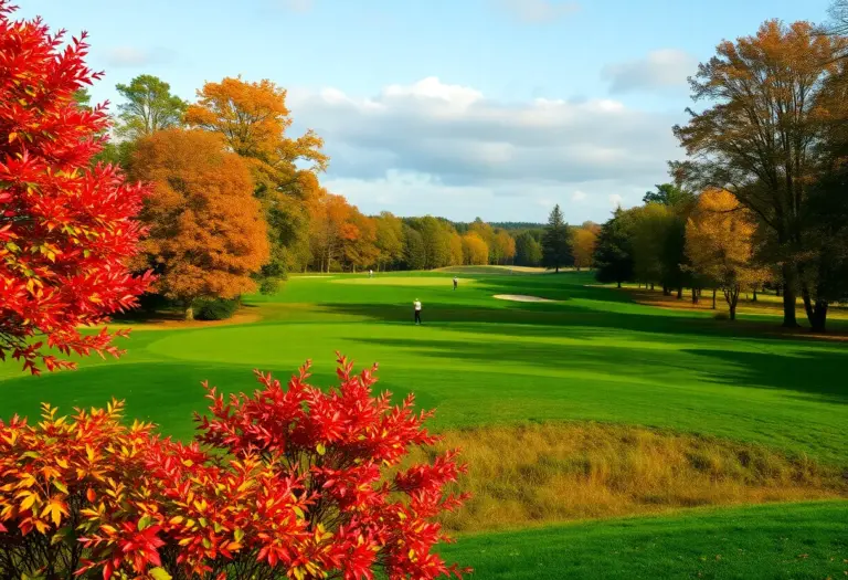 Golfers celebrating holes-in-one at a Central New York golf course