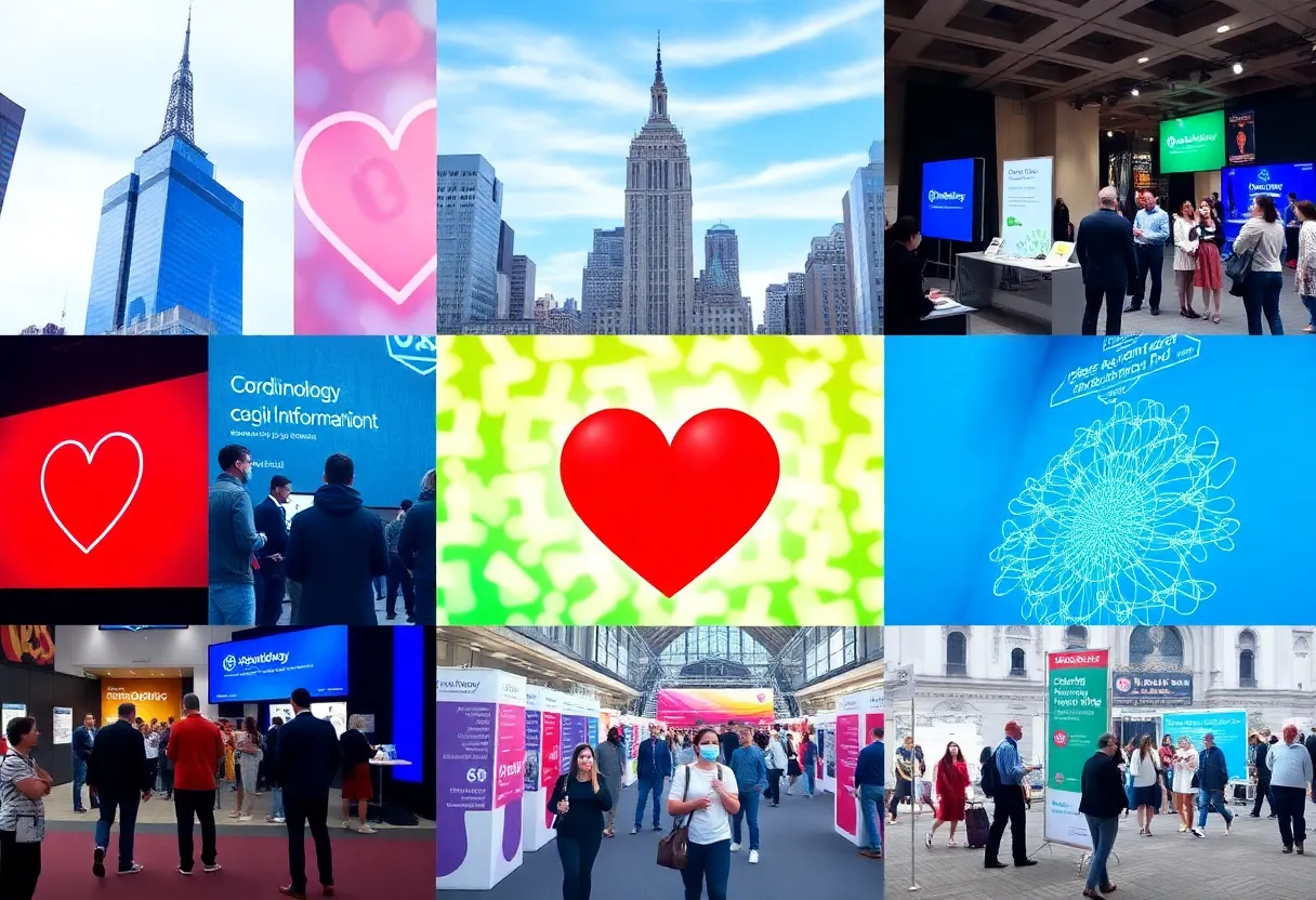Montage of health events in New York City for October 2025