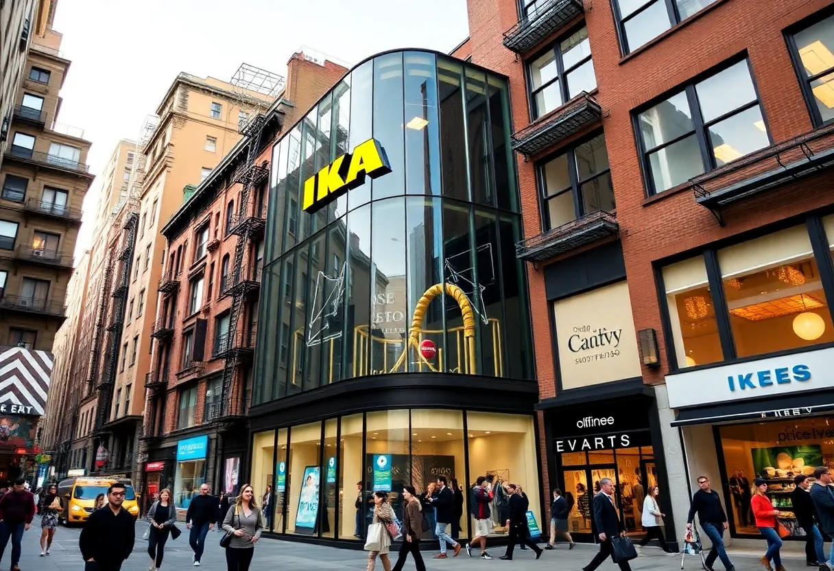 Ikea retail property in SoHo, Manhattan
