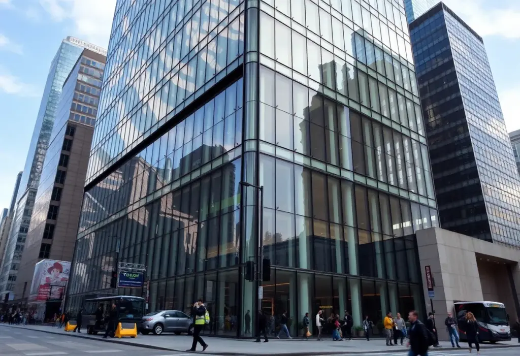 JPMorgan Chase headquarters building in New York City