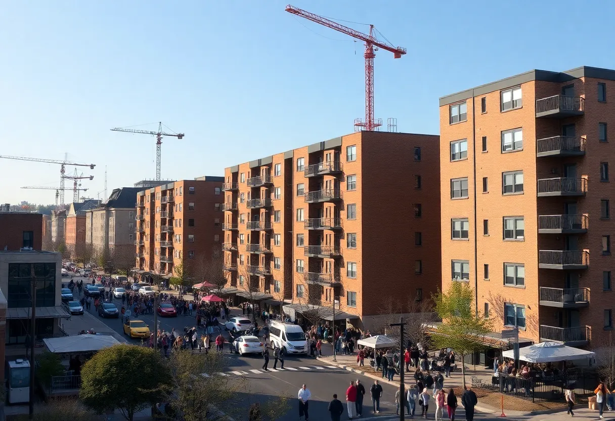 Construction of new affordable housing in Syracuse