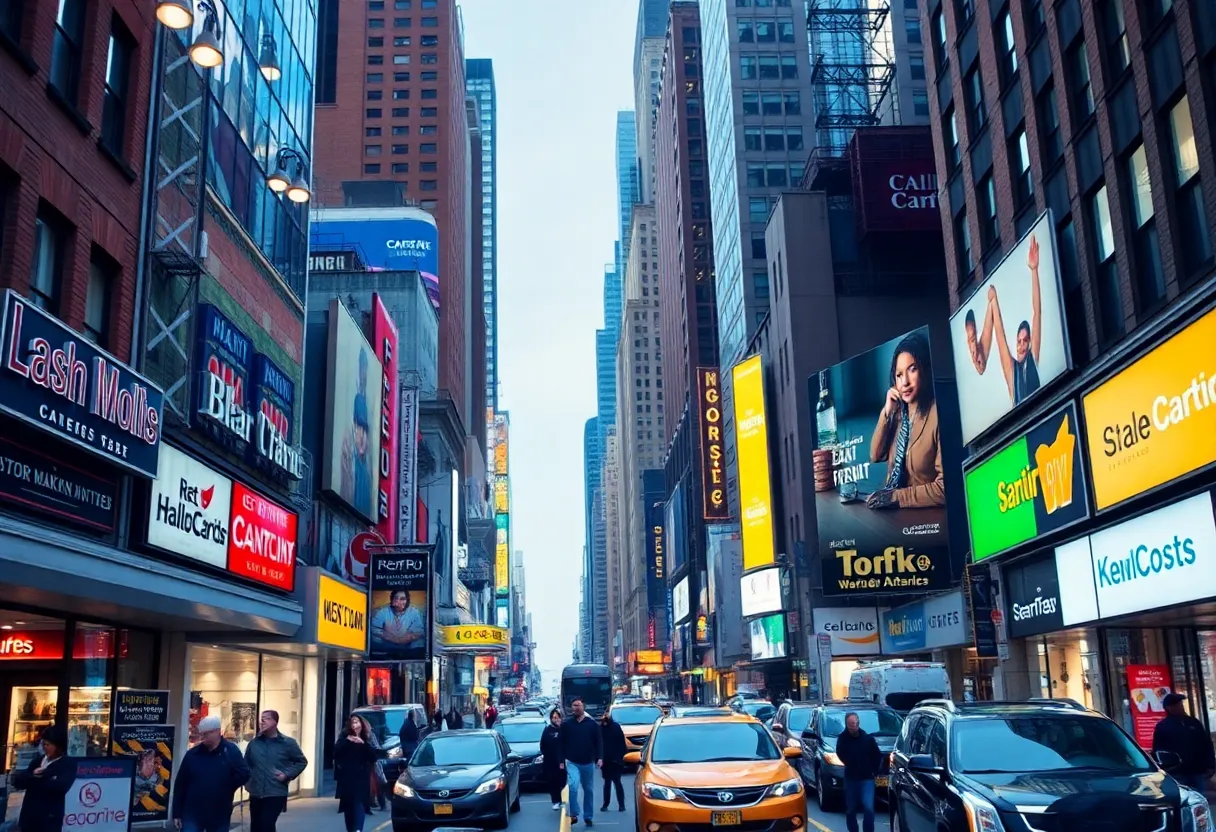 Urban landscape of New York symbolizing business challenges