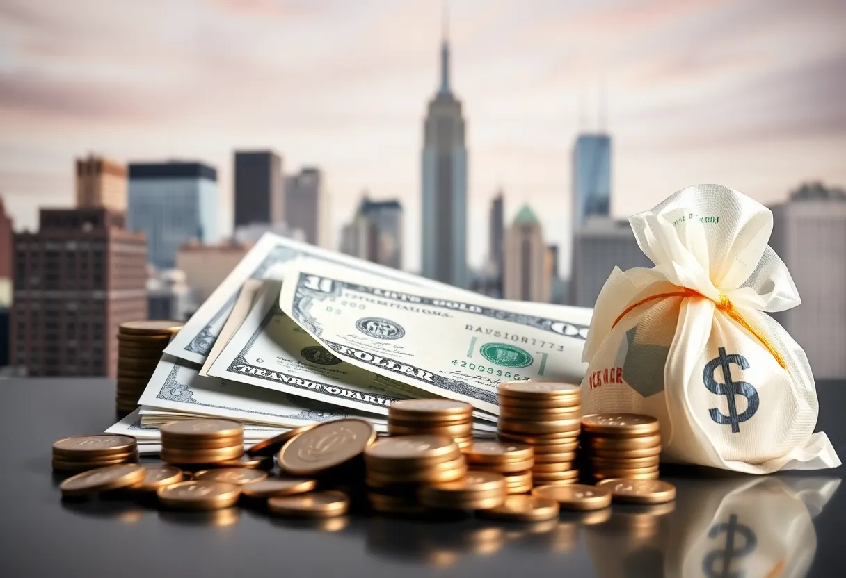 Image depicting inflation refund checks for New York residents