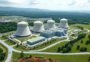 Conceptual design of a new nuclear energy facility with advanced reactors