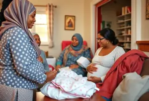 Expecting mothers receiving support from the NYC CRIB program