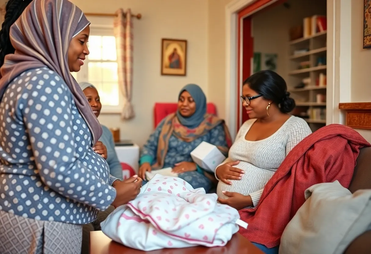 Expecting mothers receiving support from the NYC CRIB program