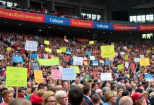 Crowd at Zohran Mamdani's rally in New York City