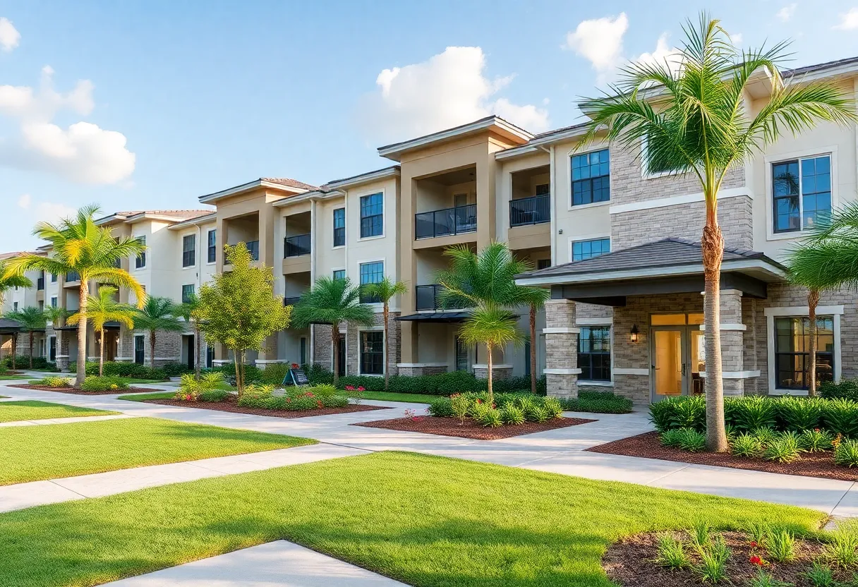 Multifamily housing complex in Naples, Florida