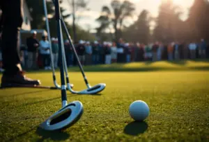 Golf course scene at the Ryder Cup
