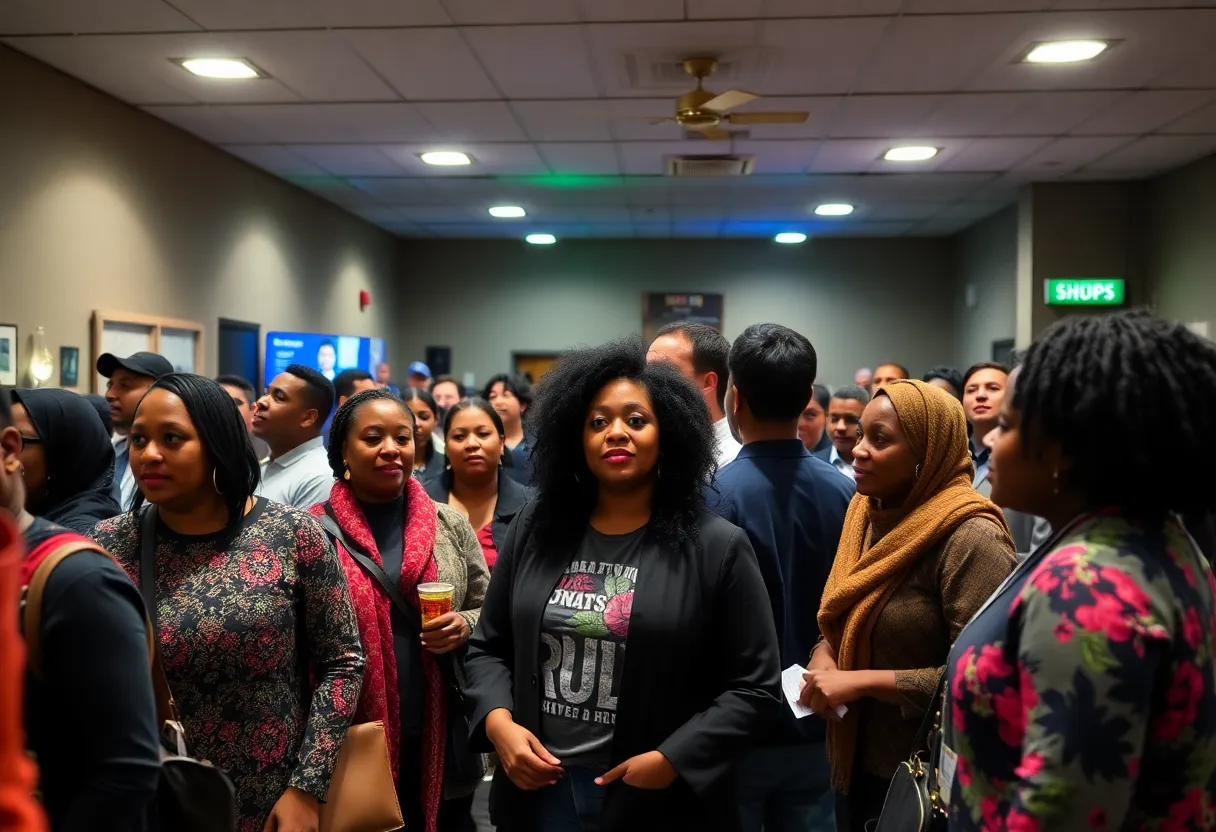 Award ceremony for Support Black Business 607 in Binghamton