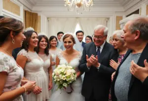 Dramatic moments in wedding preparations from the show Bridezillas