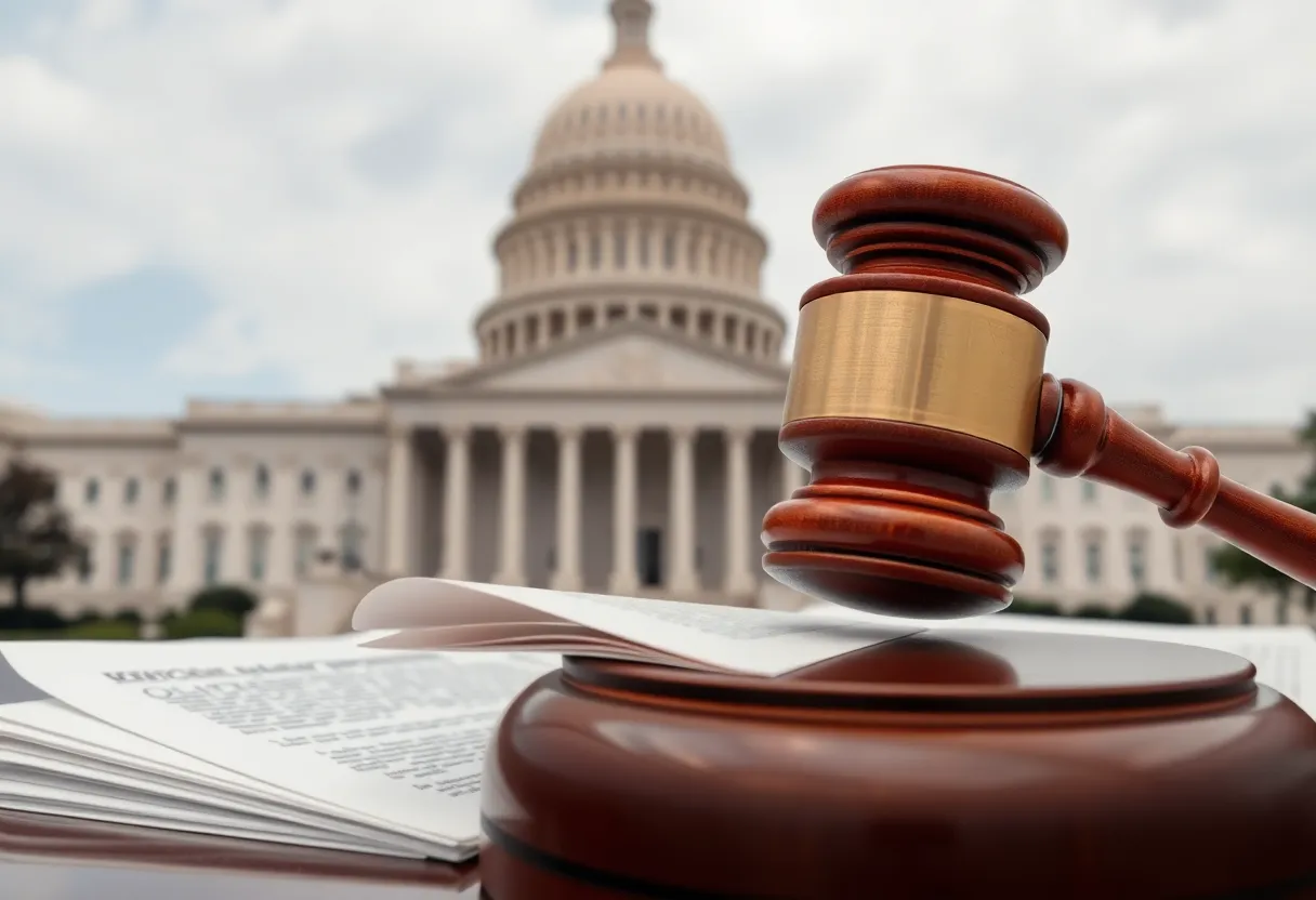 President Trump signing the Epstein Files Transparency Act