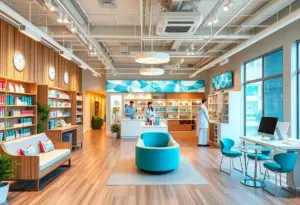 New healthcare apparel store FIGS in New York City