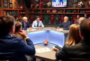 Panel discussion on football at PaleyFest NY