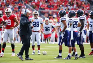New York Giants interim coach Mike Kafka leading the team