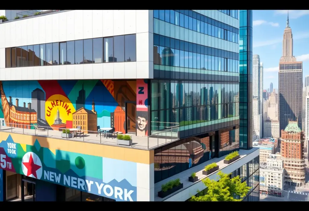 KPMG's new headquarters building in New York City