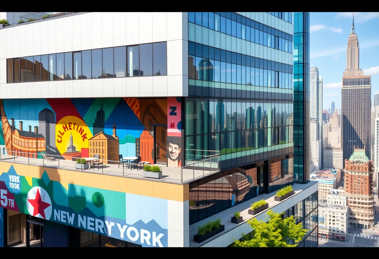 KPMG's new headquarters building in New York City