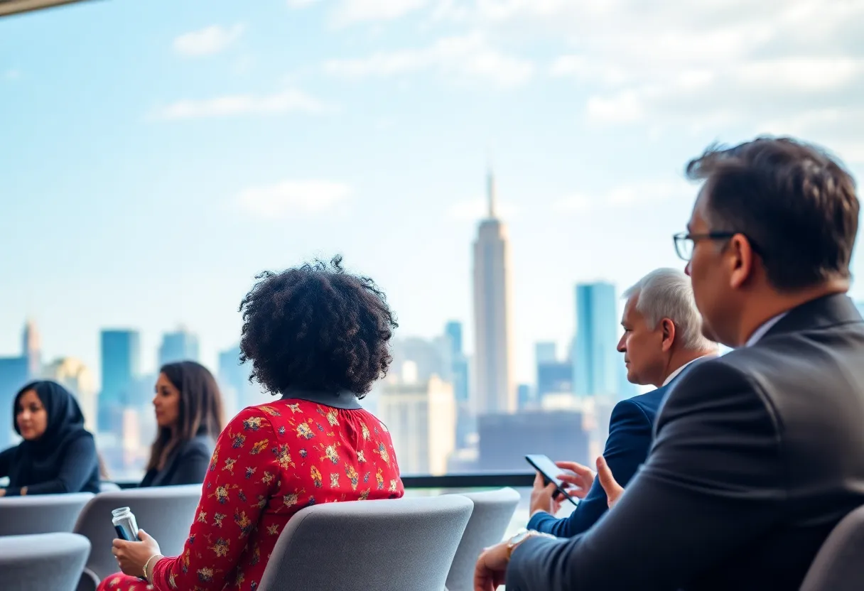 Leaders discussing financial innovation at Lifeplus NY 2025 conference