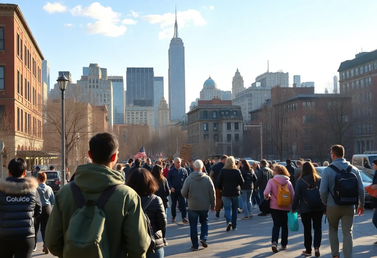 New York City skyline depicting community safety and engagement