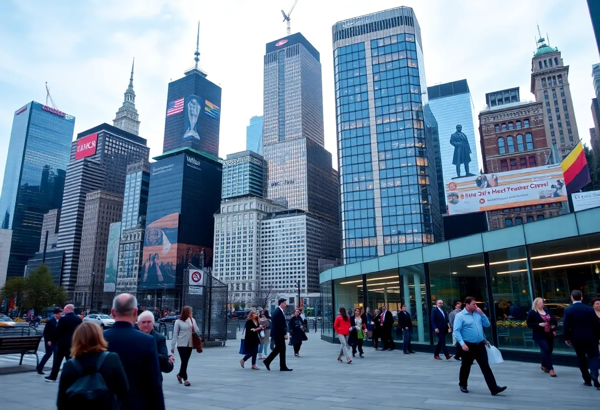 NYC office buildings symbolizing market recovery