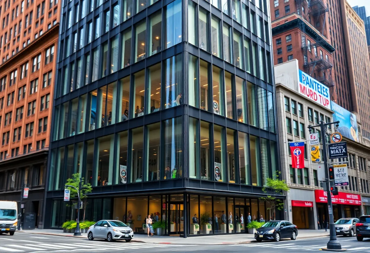 Modern office buildings in Manhattan's Flatiron District acquired by Olmstead Properties
