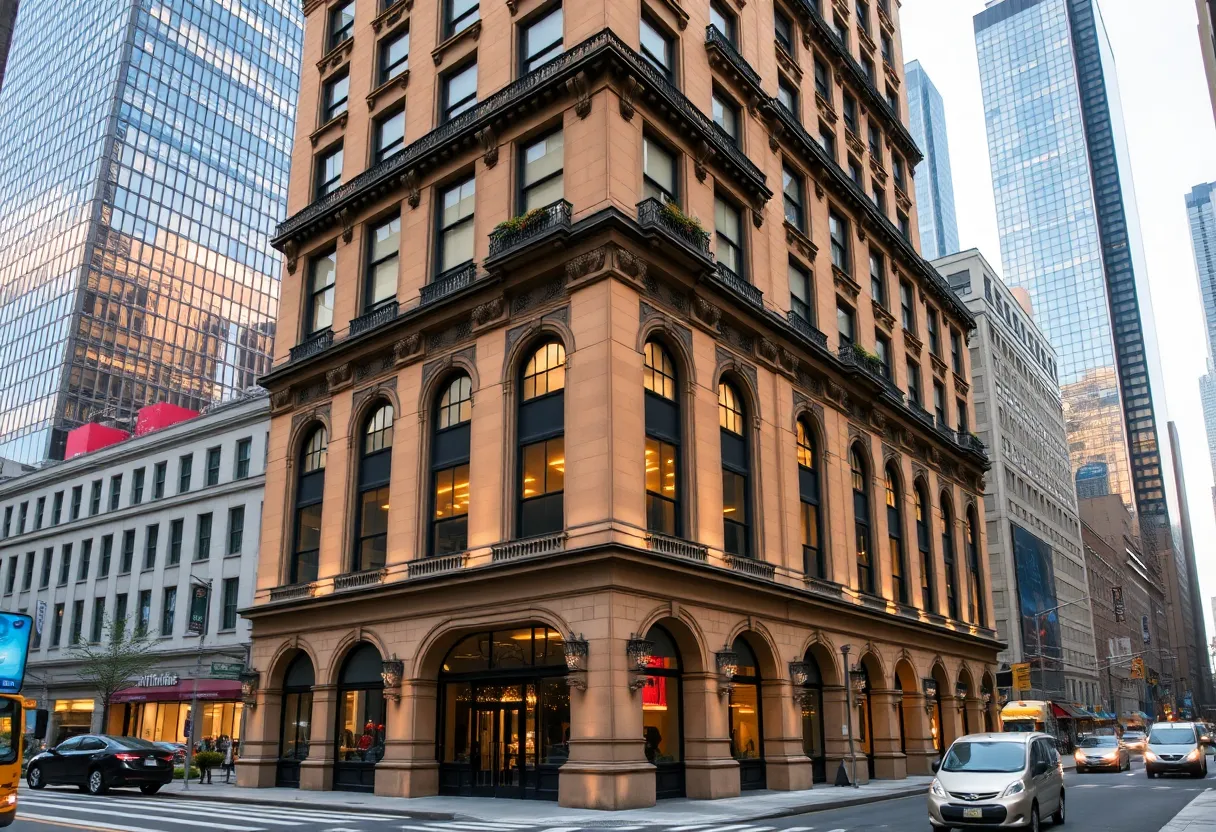Historic Roosevelt Hotel in Midtown Manhattan
