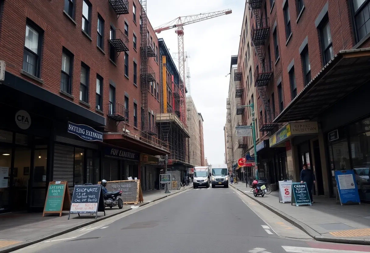Construction of 2nd Avenue Subway in East Harlem affecting local businesses