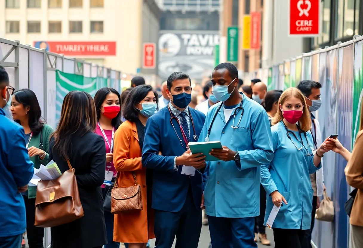 Image depicting various healthcare events in New York City